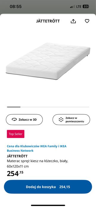 Lozeczko  komoda