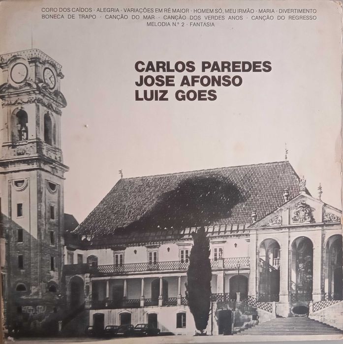 Carlos Paredes, José Afonso, Luiz Goes				- - - - -	LP