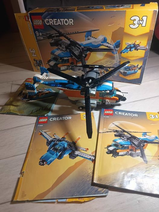 LEGO chelikopter samolot creator 31096 expres wysylka