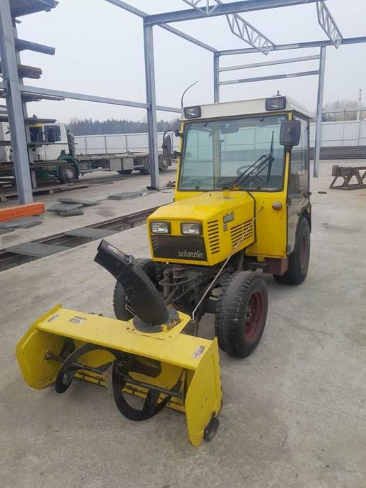 Traktor traktorek ciągnik komunalny pług wirnikowy WOM TUZ 4x4