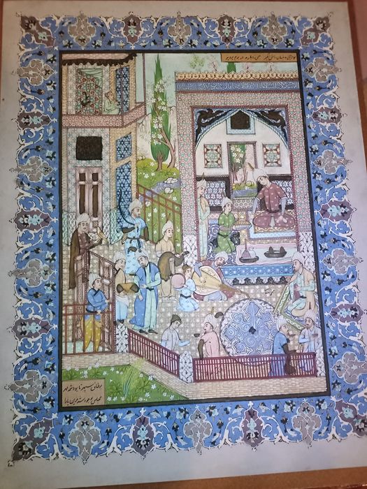 Pintura antiga original