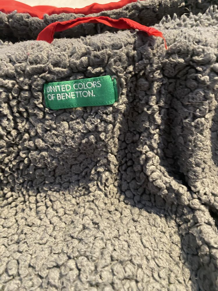 casaco benetton 6 anos