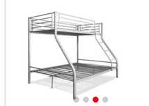 Beliche duplo casal metal cinzento