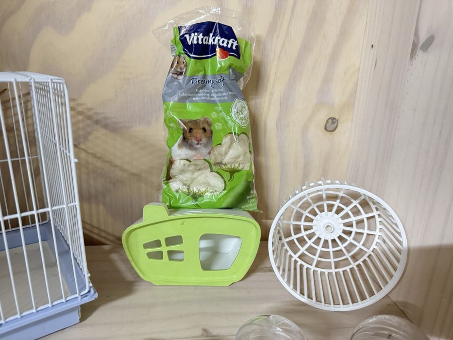 Gaiola Hamster com acessórios