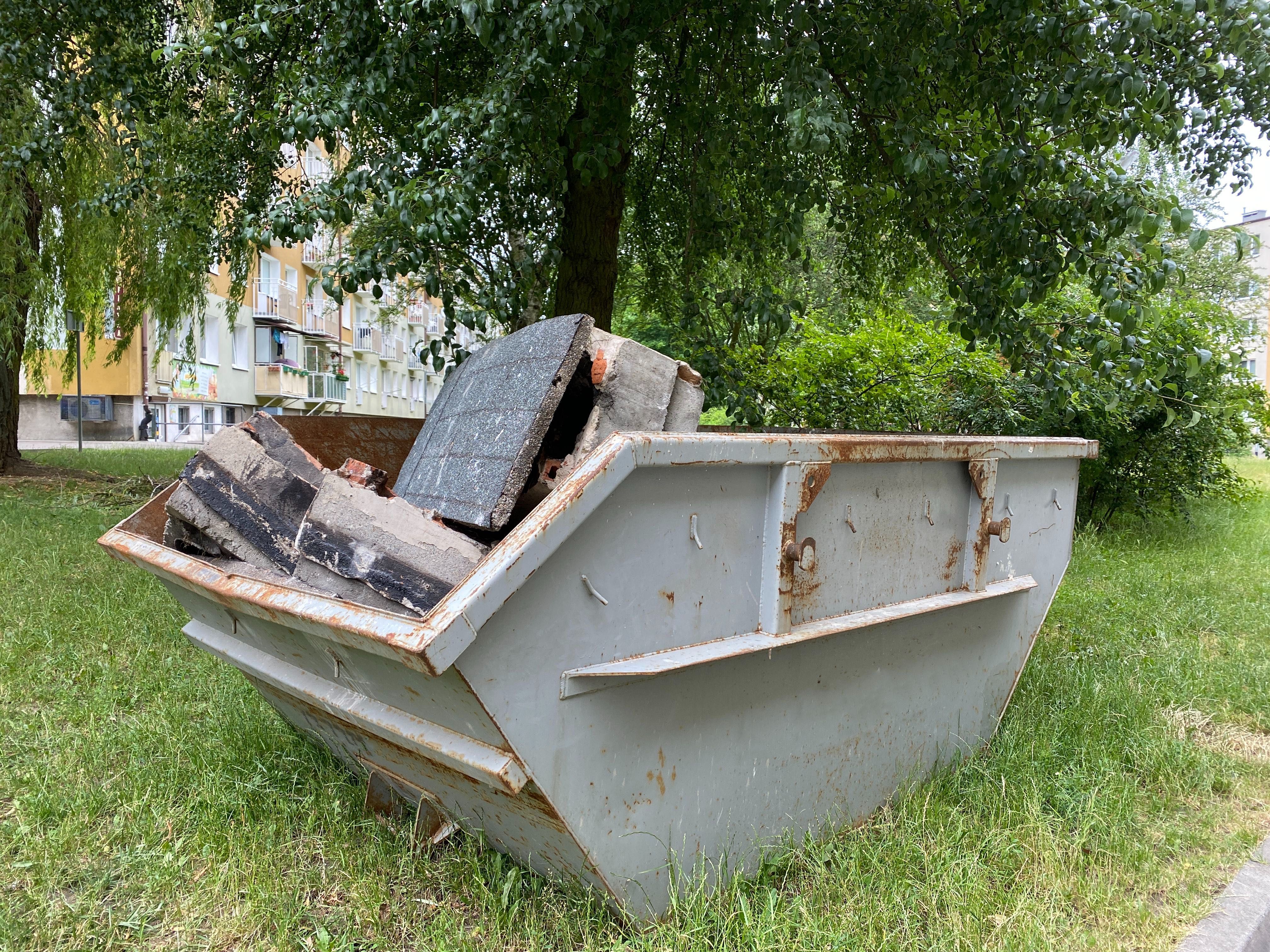 Kontenery na Gruz, wywóz gruzu, Wywóz Śmieci, odpady