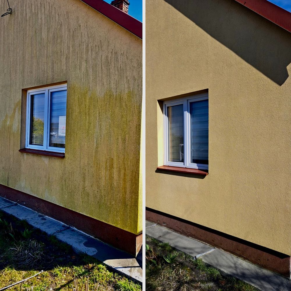 Mycie,czyszczenie kostki brukowej,ogrodzeń,elewacji