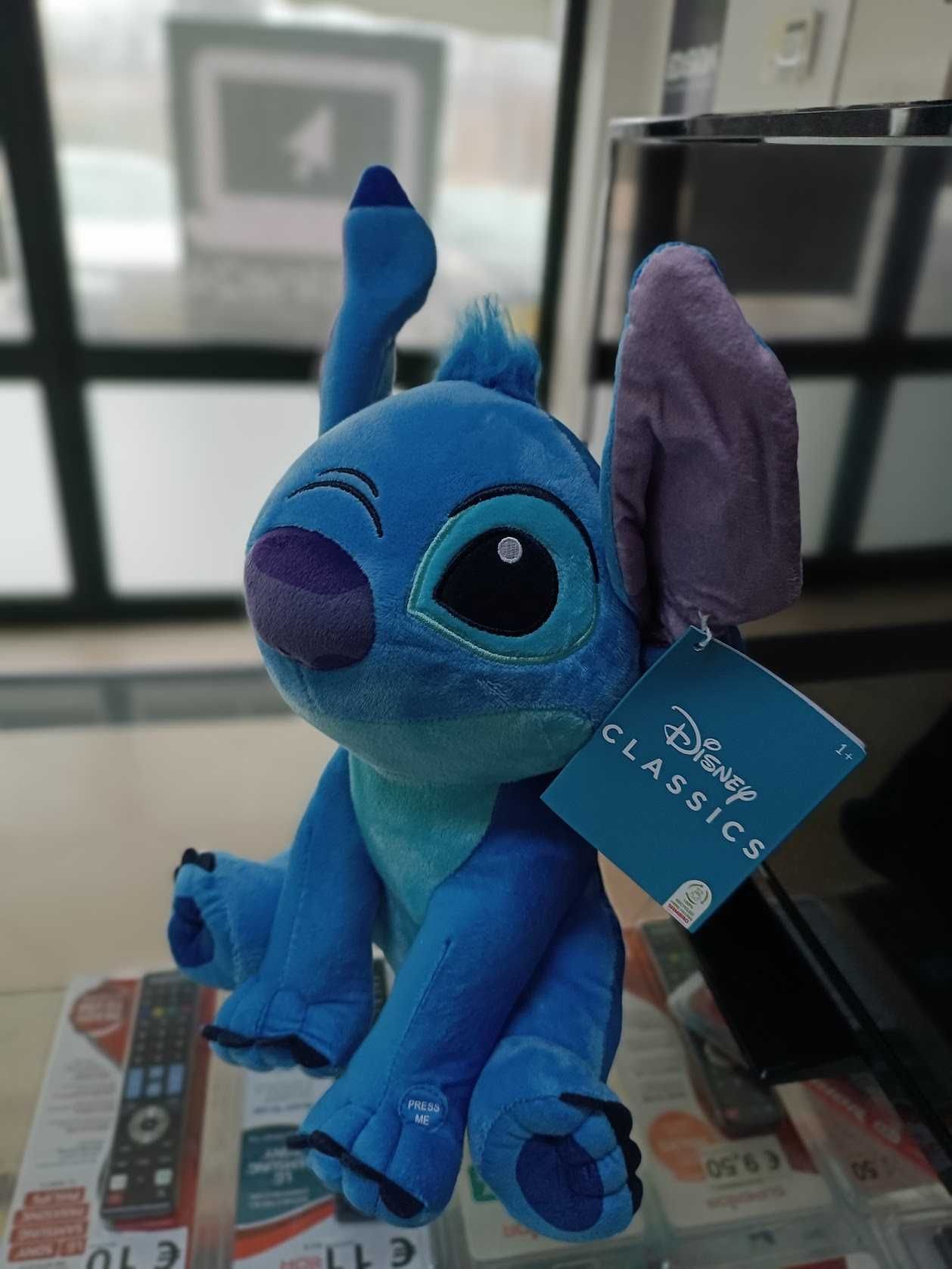 Novidade:Peluche Lilo e Stitch STITCH 30cm com som