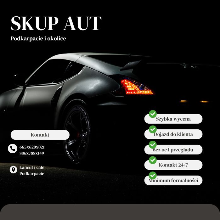 Skup aut Podkarpacie