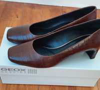 Geox - Modelo Vivyanne, Castanho crocodilo