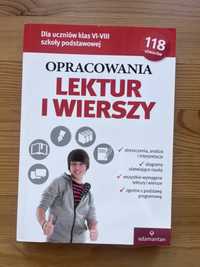 Opracowania lektur i wierszy klasy 6-8