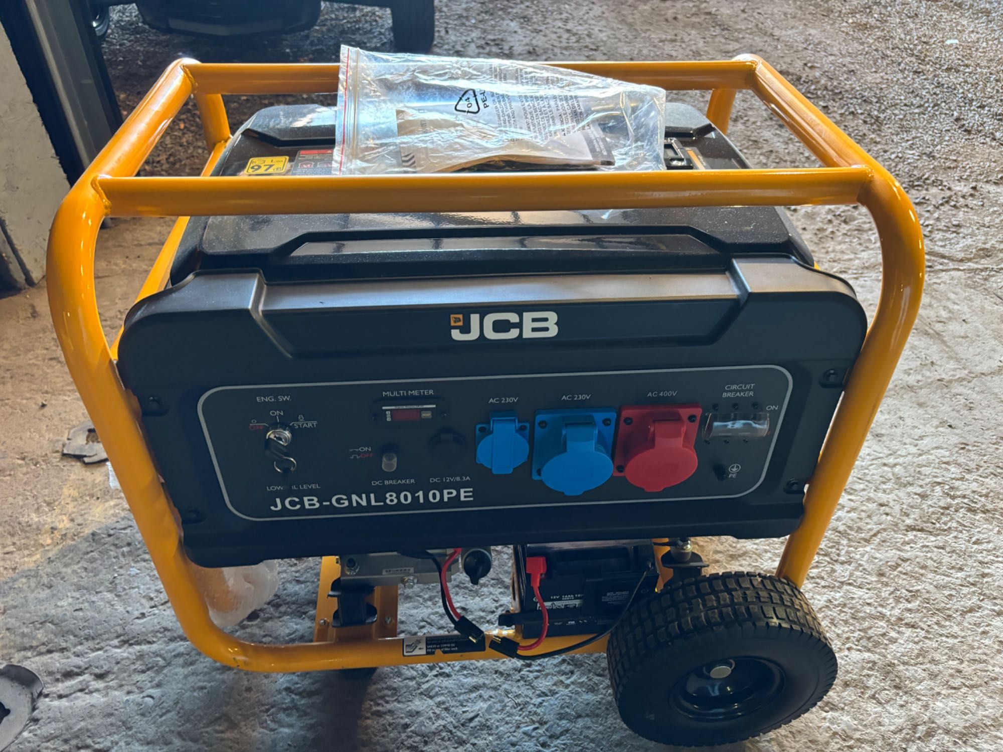 Agregat prądotwórczy JCB