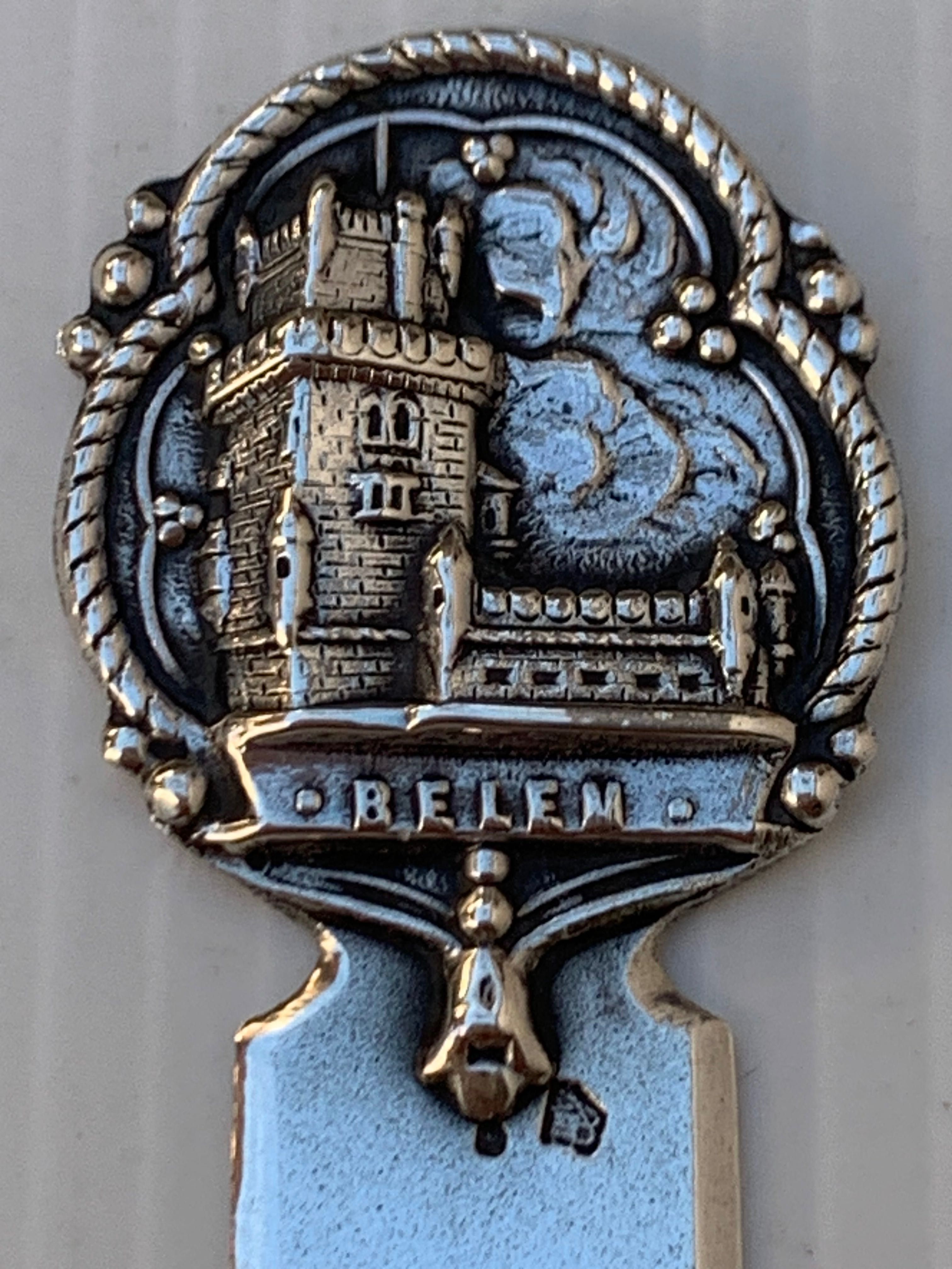 Abre cartas em prata  , torre de Belém