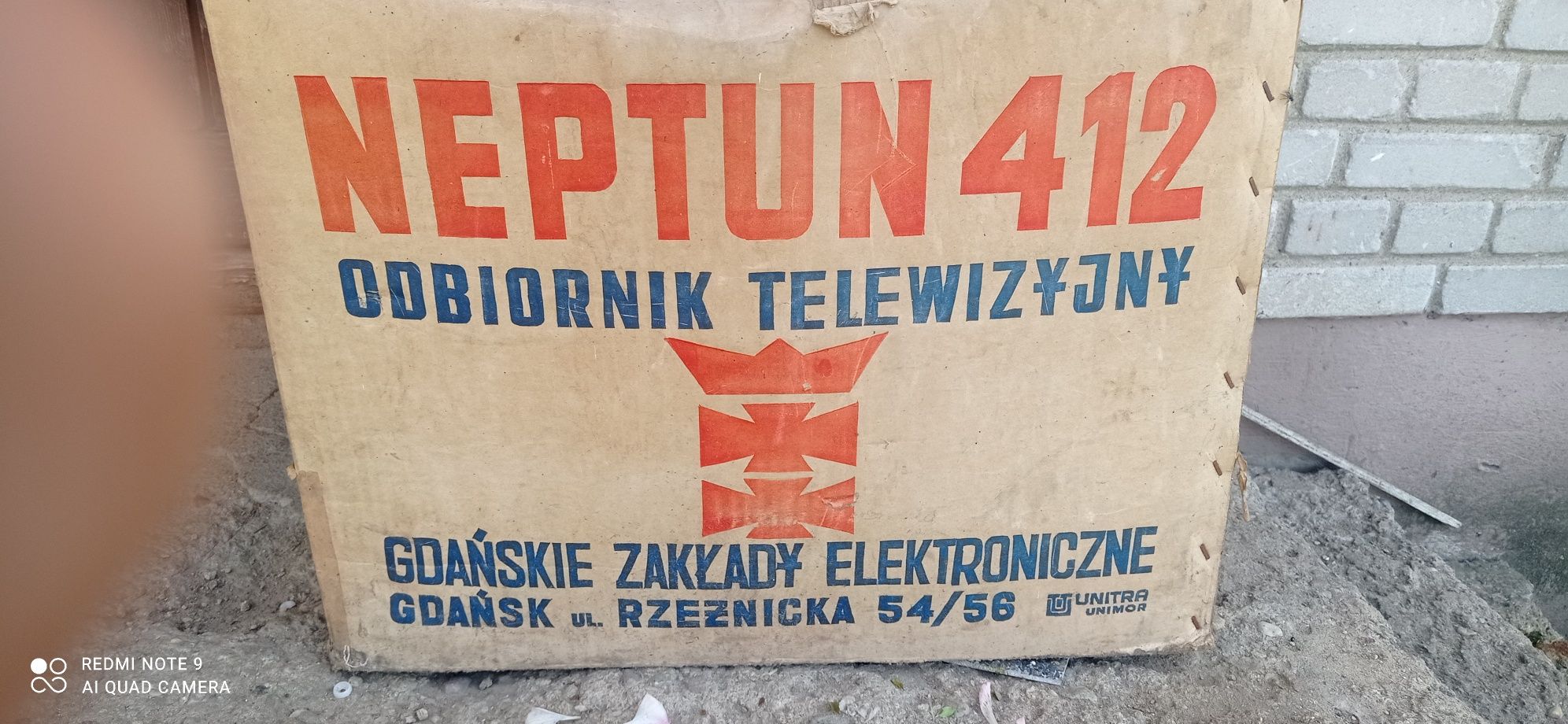 Neptun 412 karton opakowanie