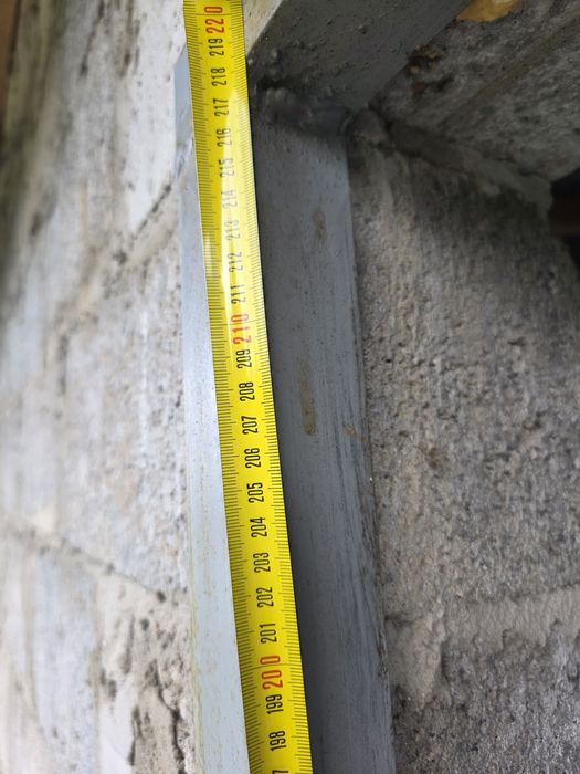 Drzwi blaszane 218x118cm