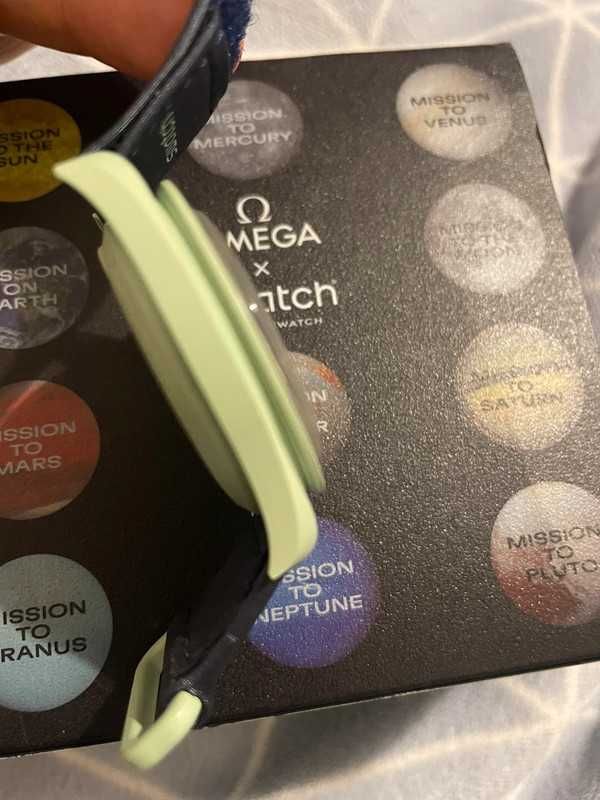 Omega x Swatch SO33G100 Ziemia - Ekskluzywna Kolekcja dla Przyrodników