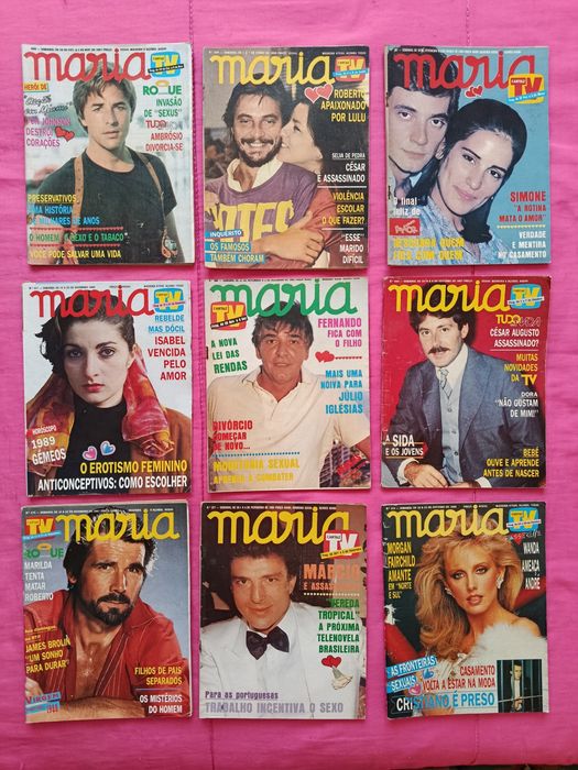 Lote de ( 72 ) Revistas MARIA, antigas