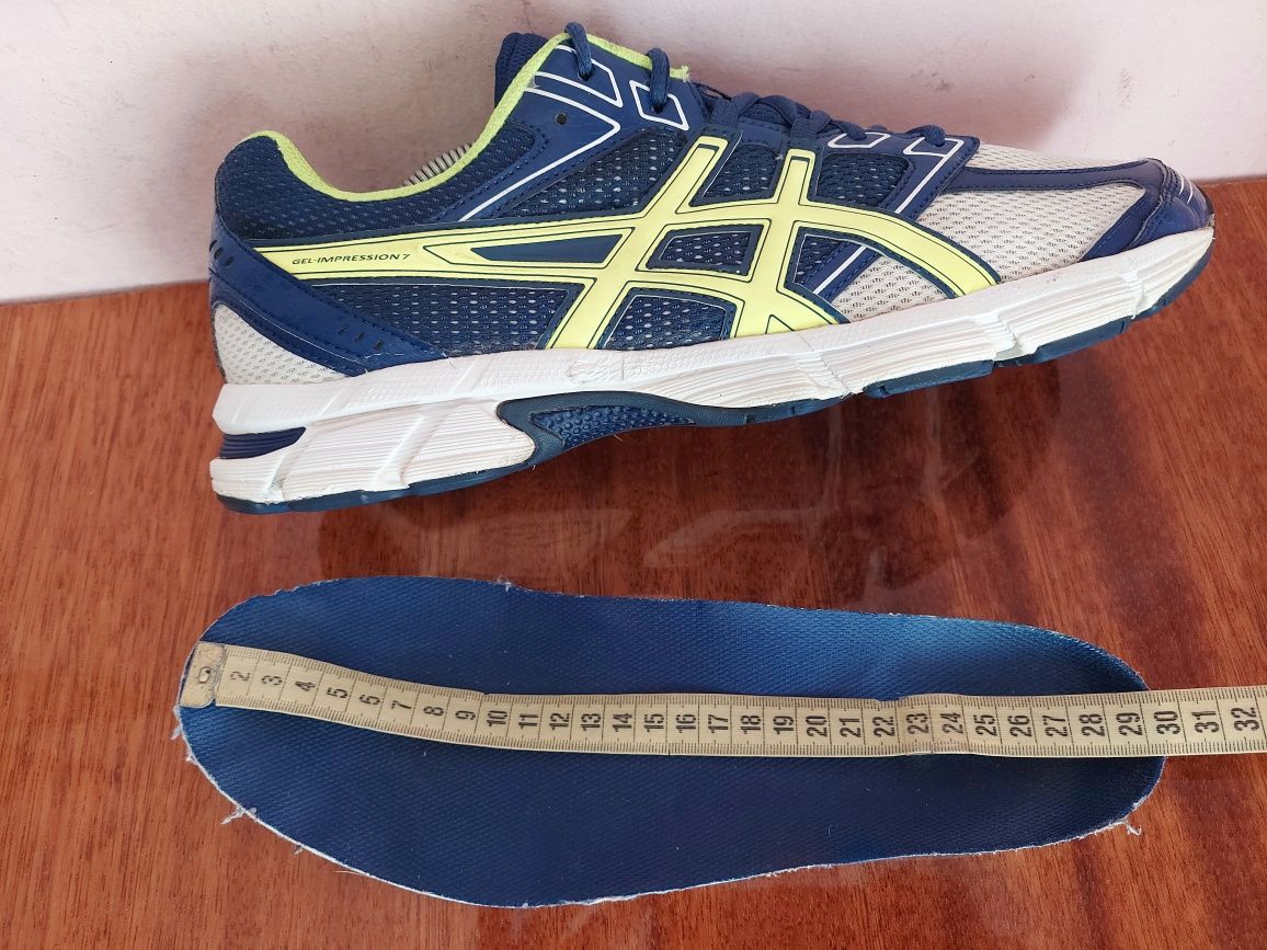 Кроссовки фірми asics impression 7 оригінал 

Розмір по бірці: 
US  11