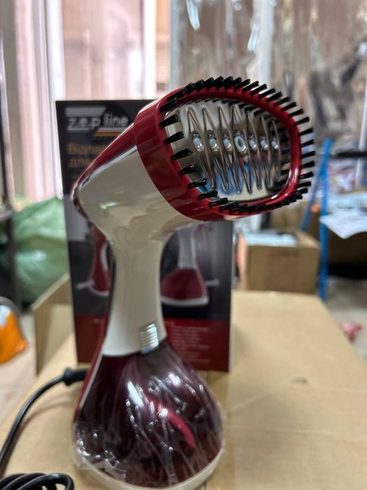 Відпарювач, отпариватель Zepline ZP-210, 3000Вт. Сірий, червоний, чорн