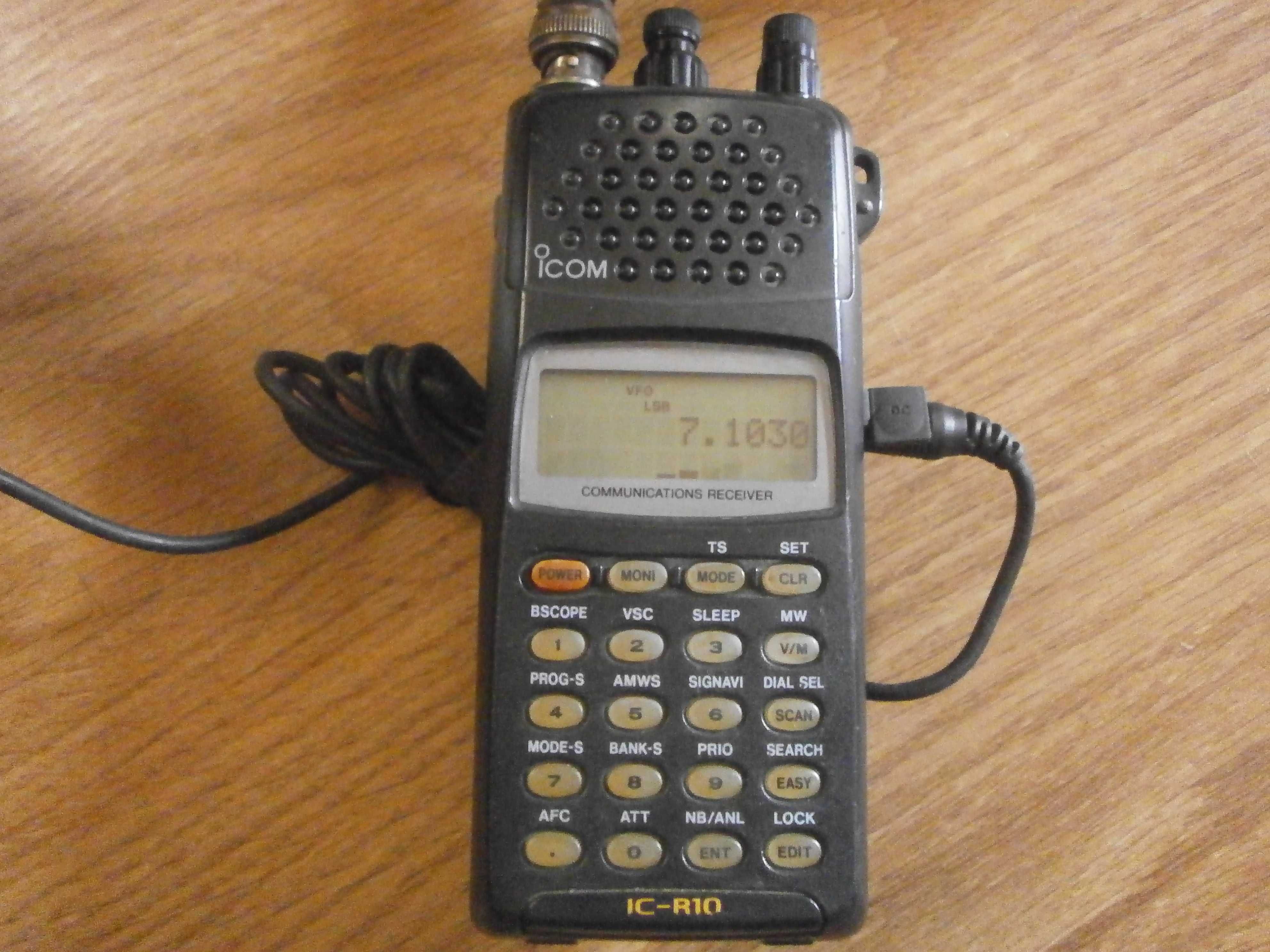 icom r-10 сканер скануючий приймач