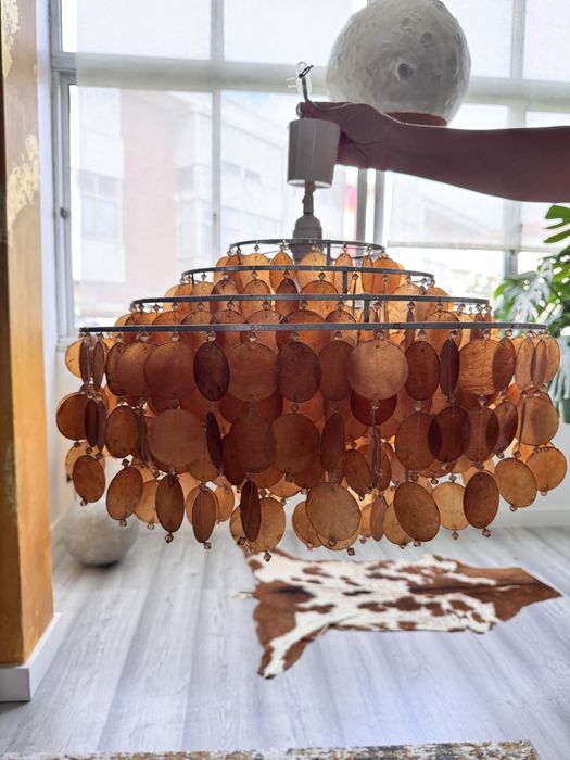 Candeeiros tecto e mesa