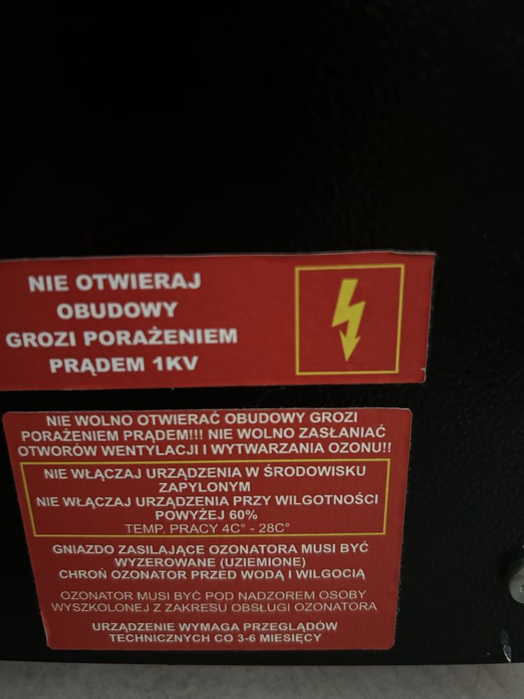 Generator ozonu model LP - 16E plus pilot