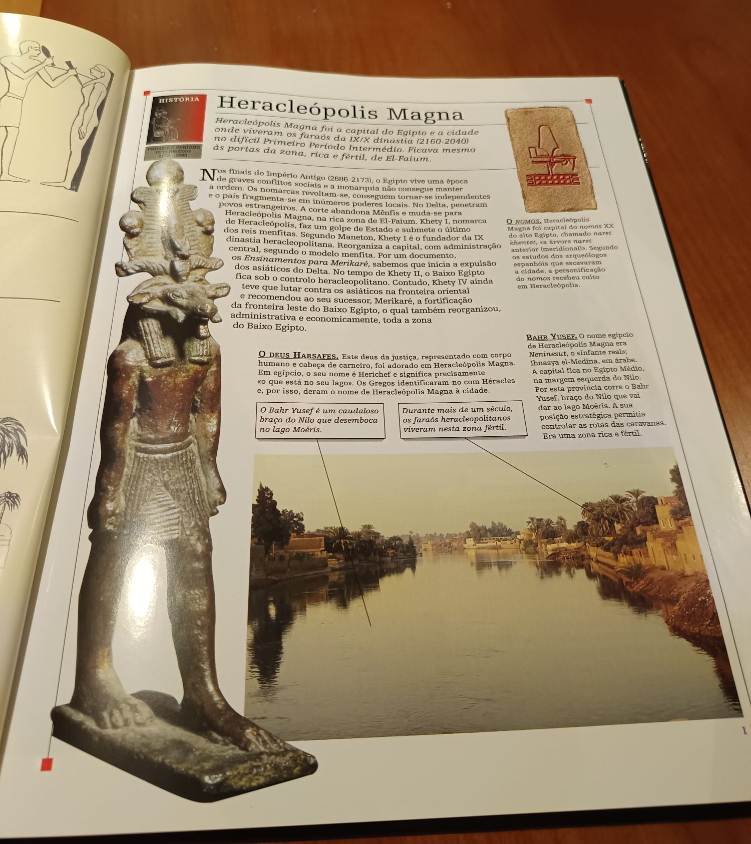 Livros sobre o Egipto