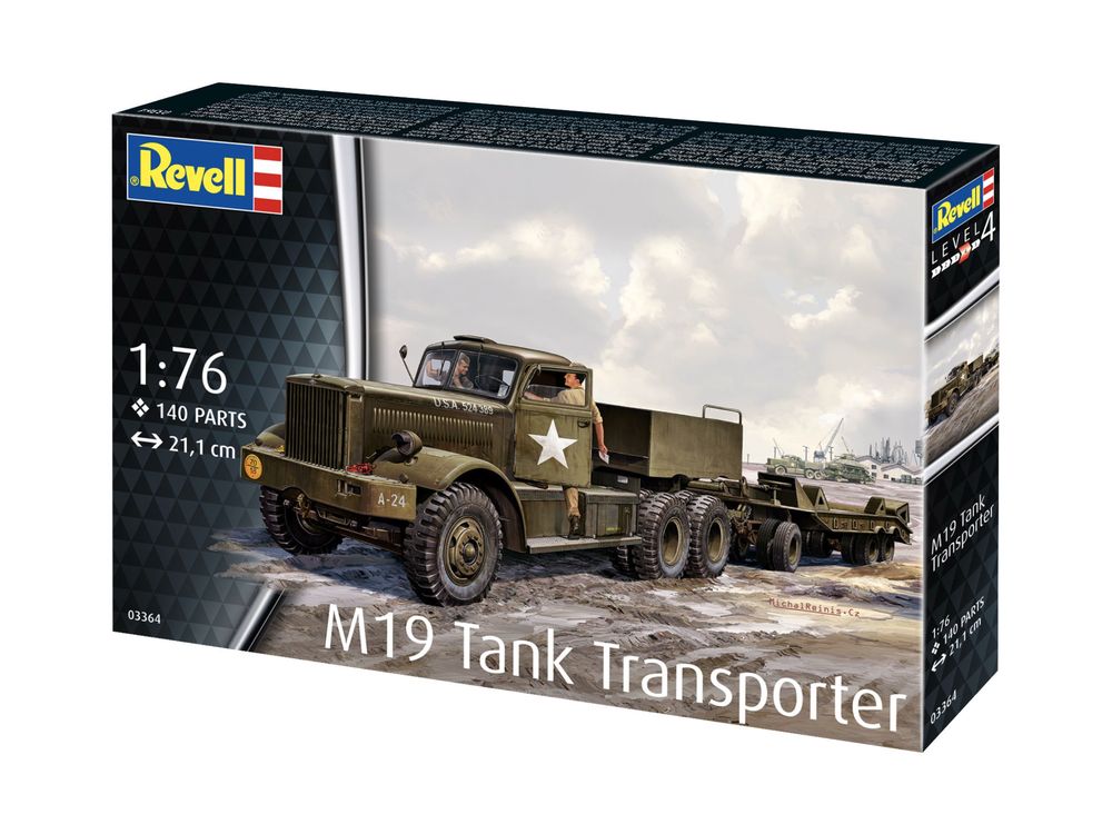 Model 1/72 Revell 03364 pojazd M19 TANK TRANSPORTER