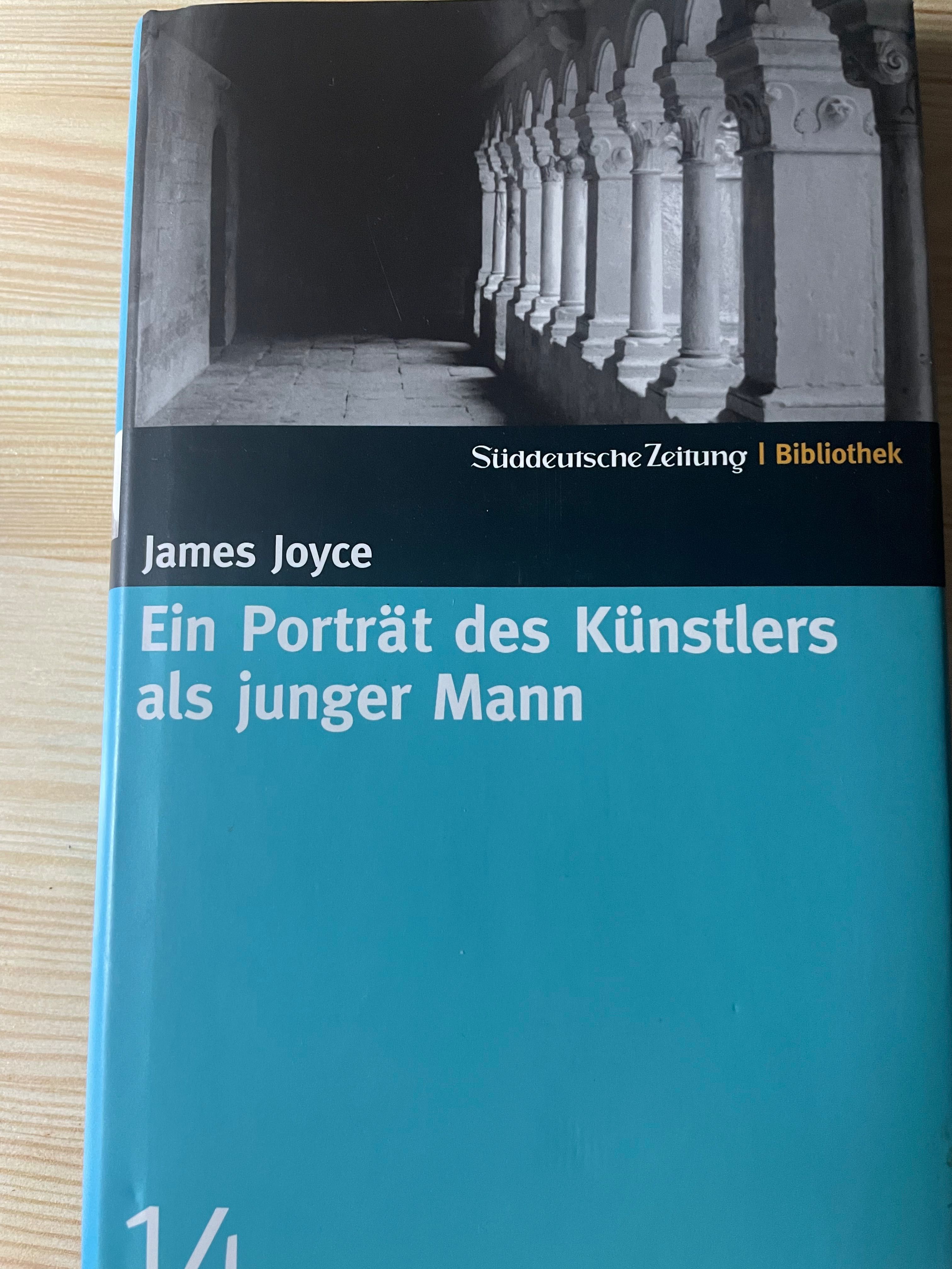 Ein Porträt des Künstlers als junger Mann, James Joyce, po niemiecku