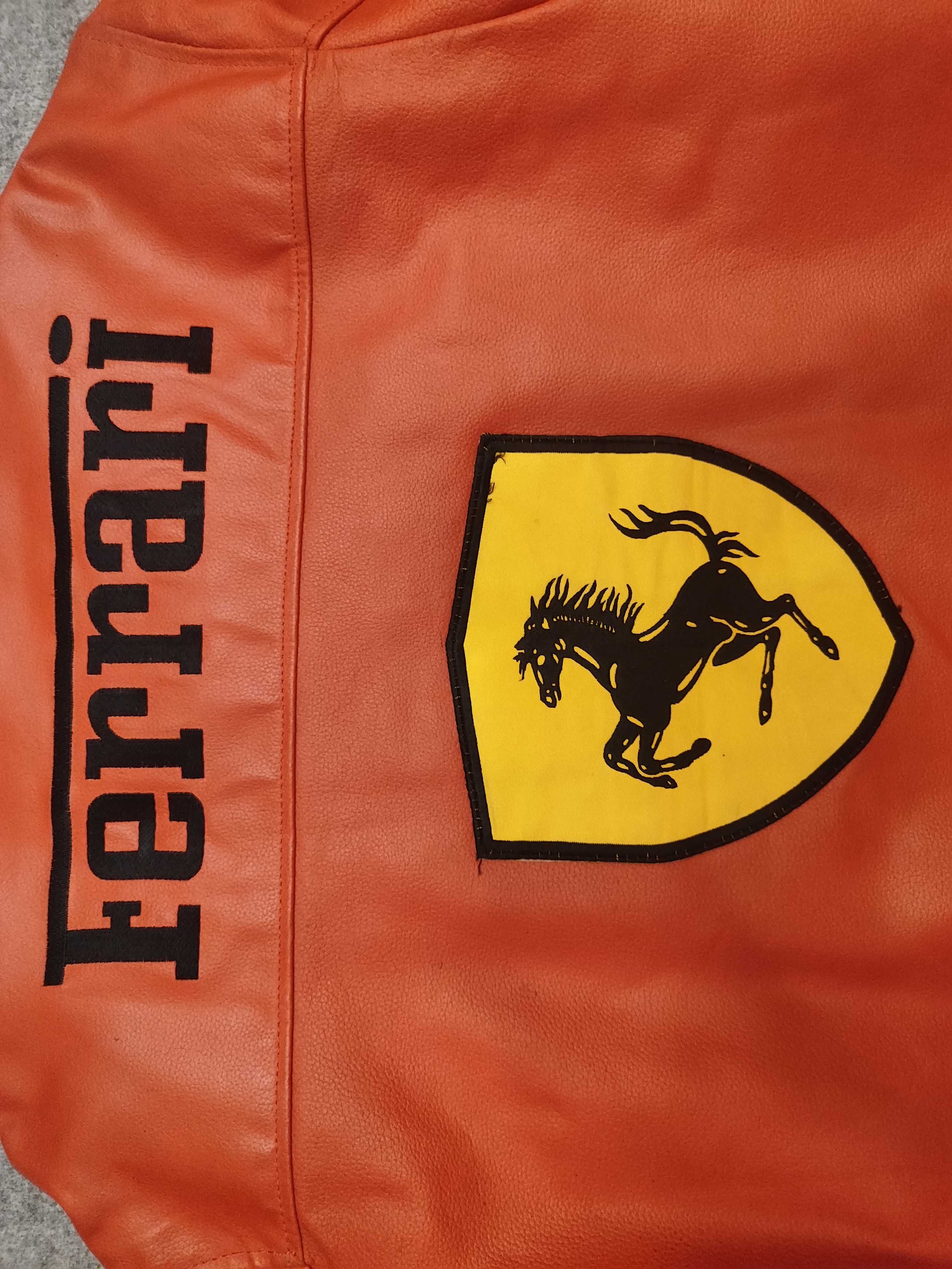 Kurtka skórzana Ferrari