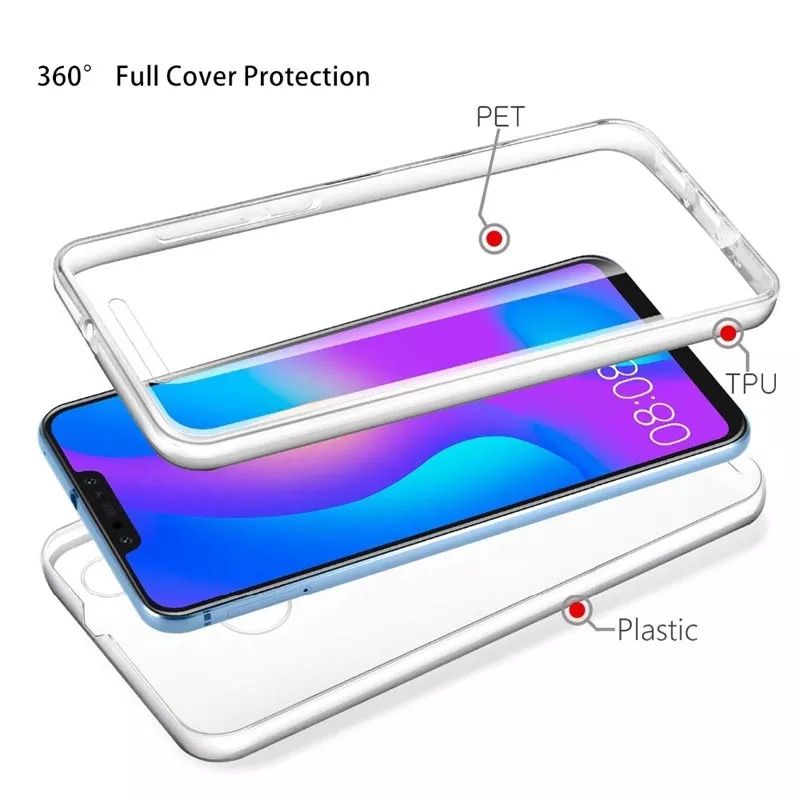 Capa 360º P/ Huawei P20 Pró/  P Smart 2019 / Maté 20 Lite / P30