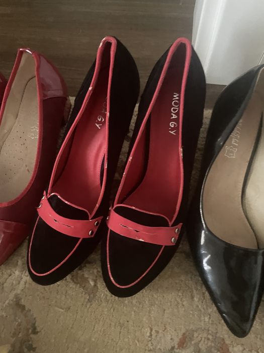 Lote de sapatos 41 como novos e de qualidade