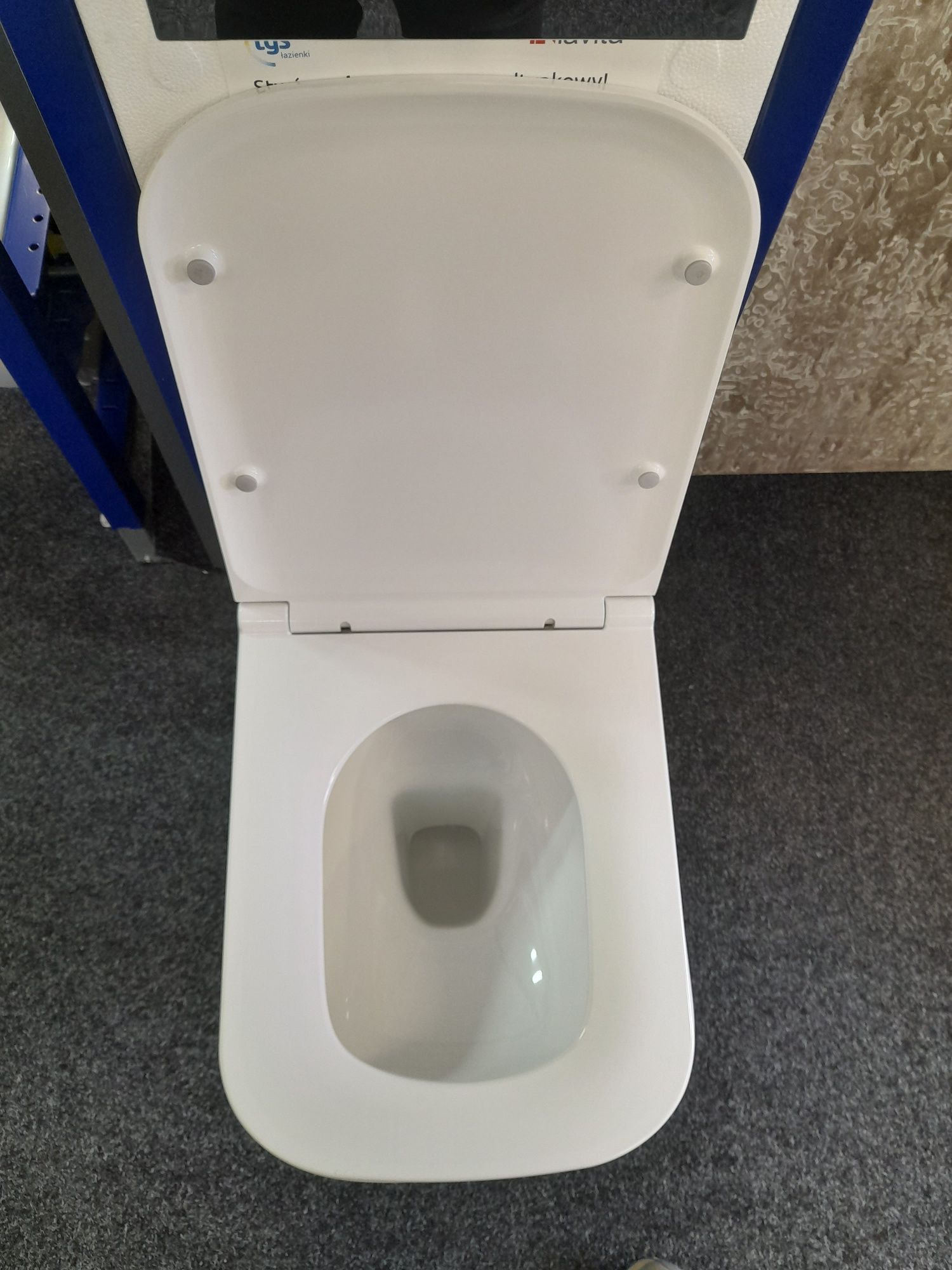 Lavita Prime Misa WC + deska wolnoopadająca łatwowypinająca się biała