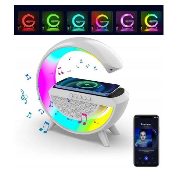 Głośnik bluetooth plus ładowarka bezprzewodowa