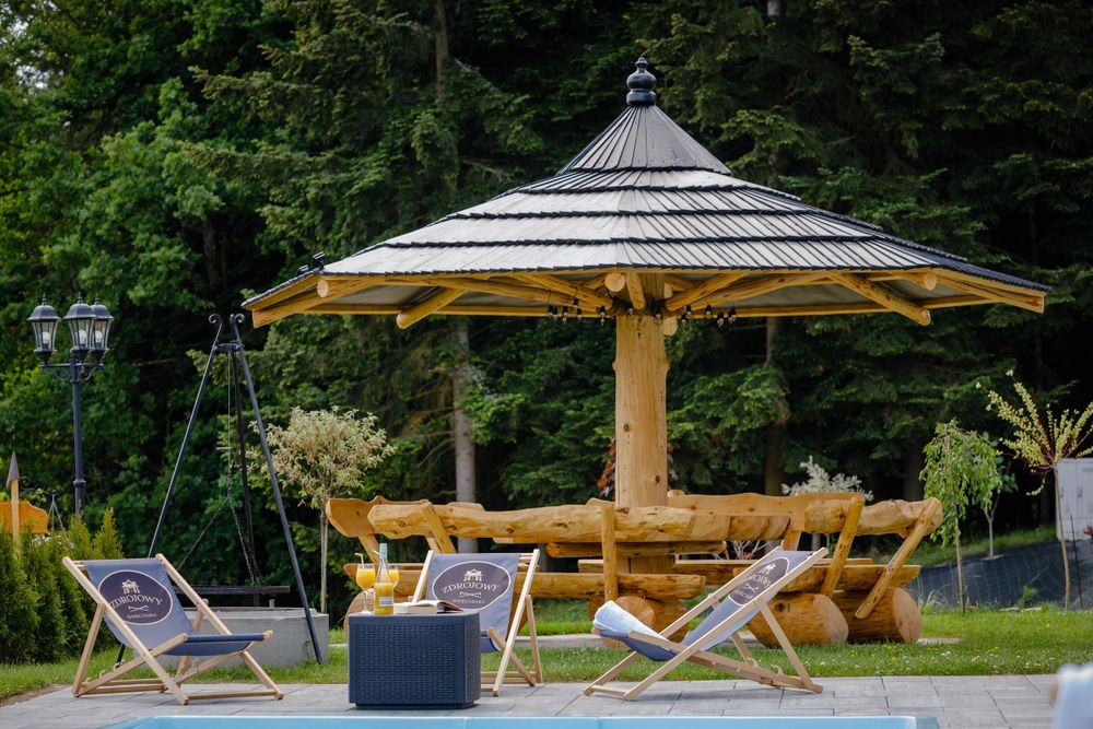 Zdrojowy Gościniec - Apartament Rabka-Zdroj noclegi - jacuzzi, sauna