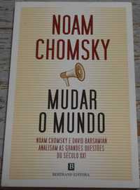 Livro 'Mudar o mundo' de Noam Chomsky