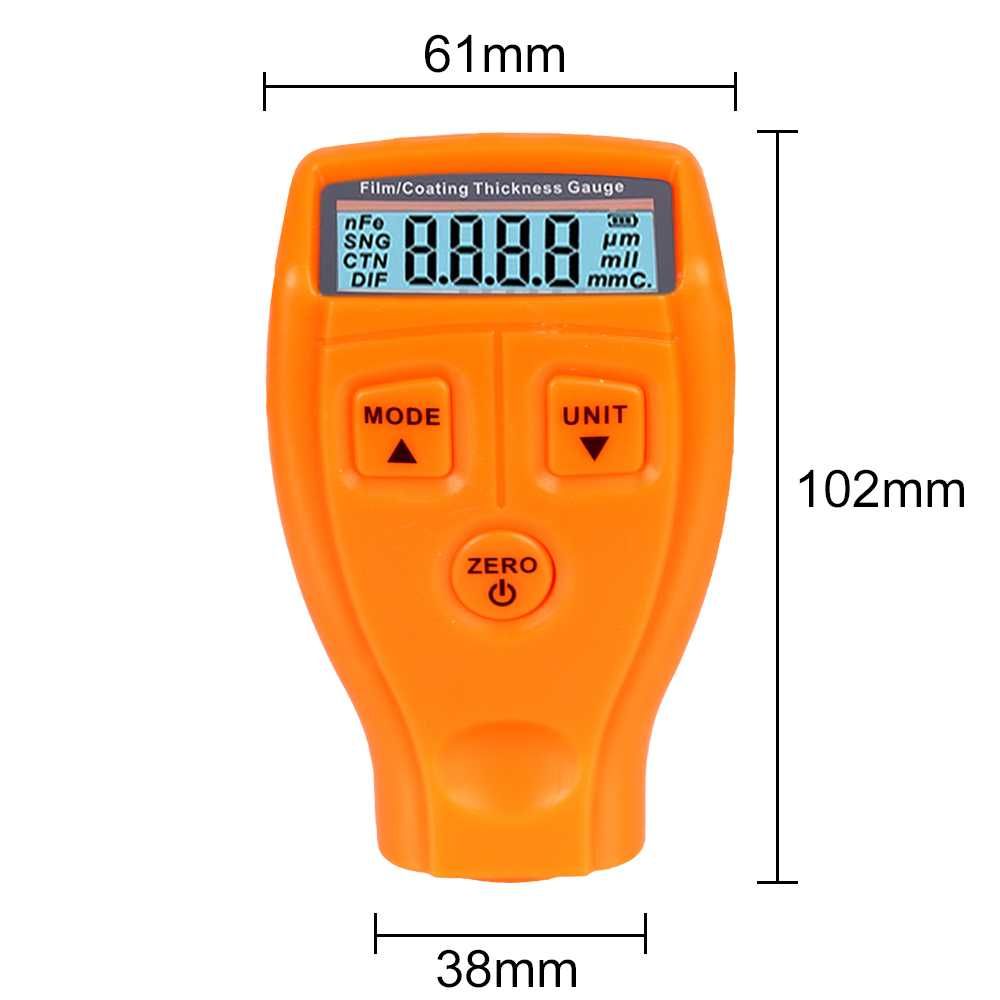 Tester grubości lakieru samochodowego GM200 NIEBIESKI
