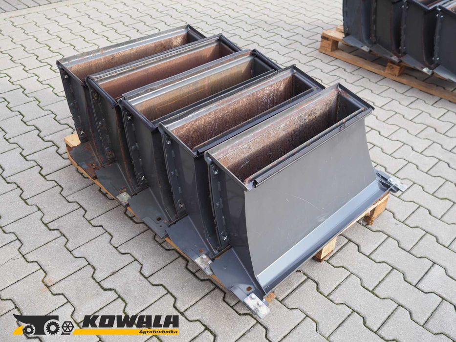 Claas Jaguar - wkład przejściowy, tunel do trawy, corn cracker