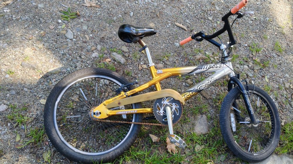 Rower bmx 20 cali aluminium rama