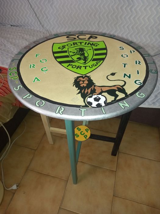 Mesa camilha do Sporting