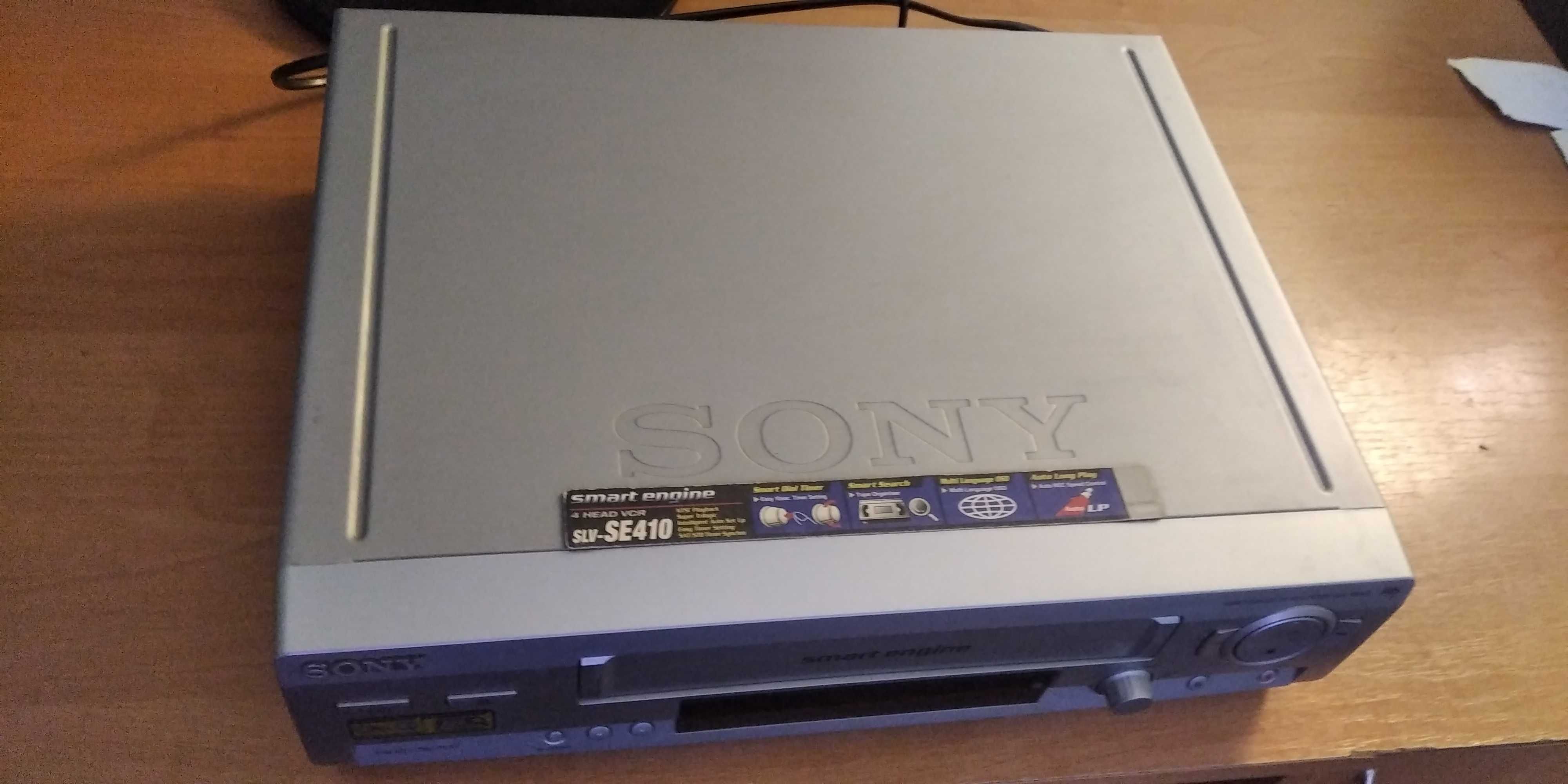 Видеомагнитофон кассетный Sony video recorder SLV-SE410K VHS робочий