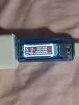 USB Тестер амперметр, вимірювач ємності акумулятора, струм, напруга.