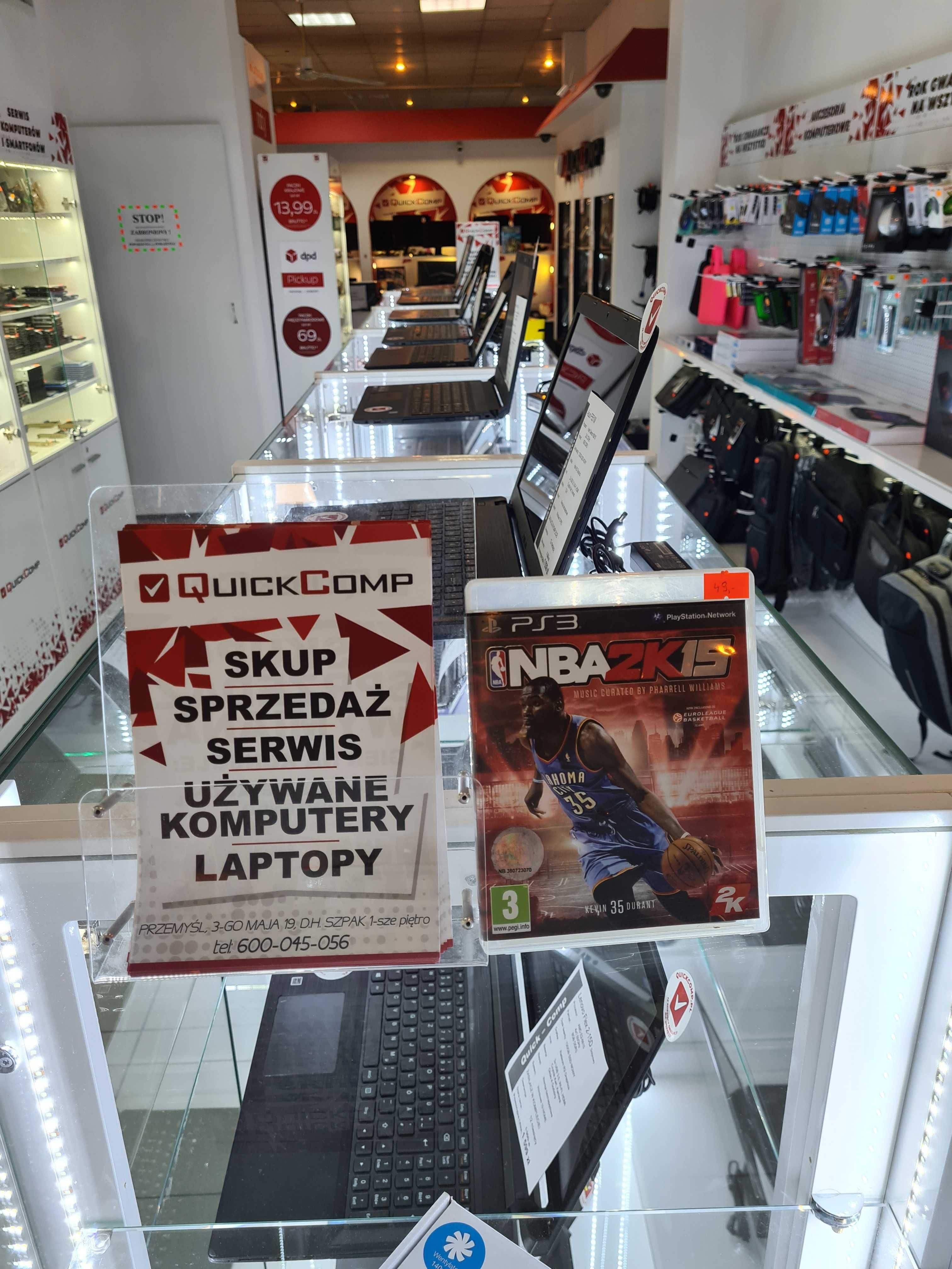 Gra PlayStation 3 PS3 NBA 2K15 Gwarancja 1 Rok QUICK-COMP