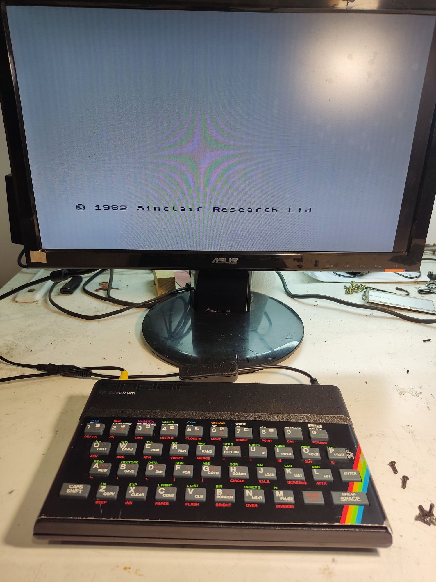 Reparação ZX Spectrum 48k