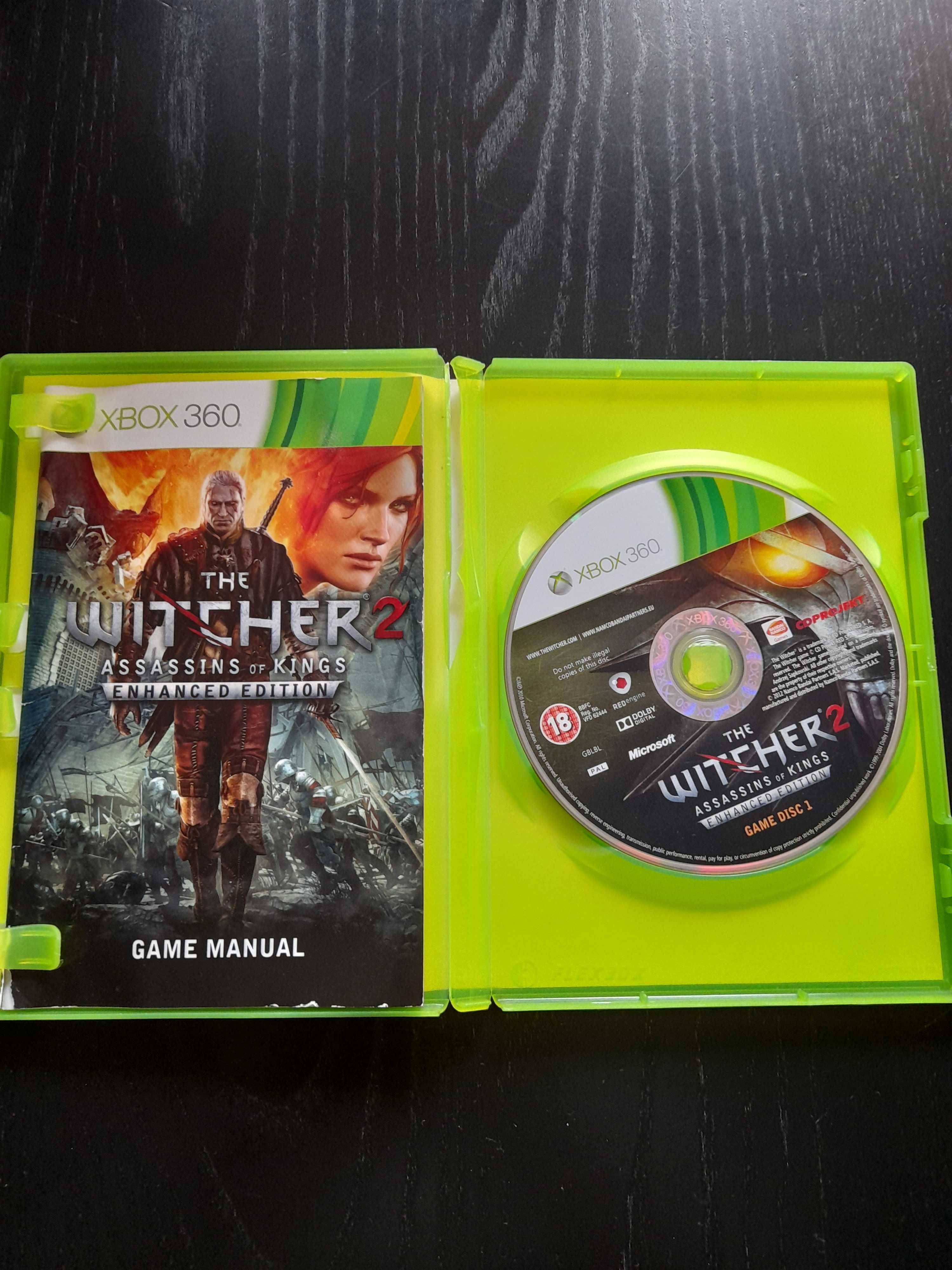 Xbox 360 The Witcher Assassins of Kings Enhanced Edition. Wiedźmin.
