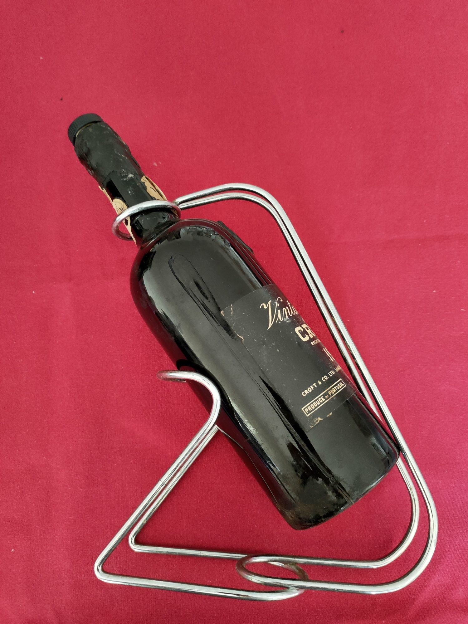 Suporte para garrafa de vinho