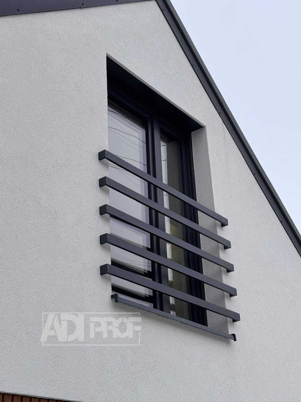 Balkon francuski aluminiowy balustrada francuska aluminium