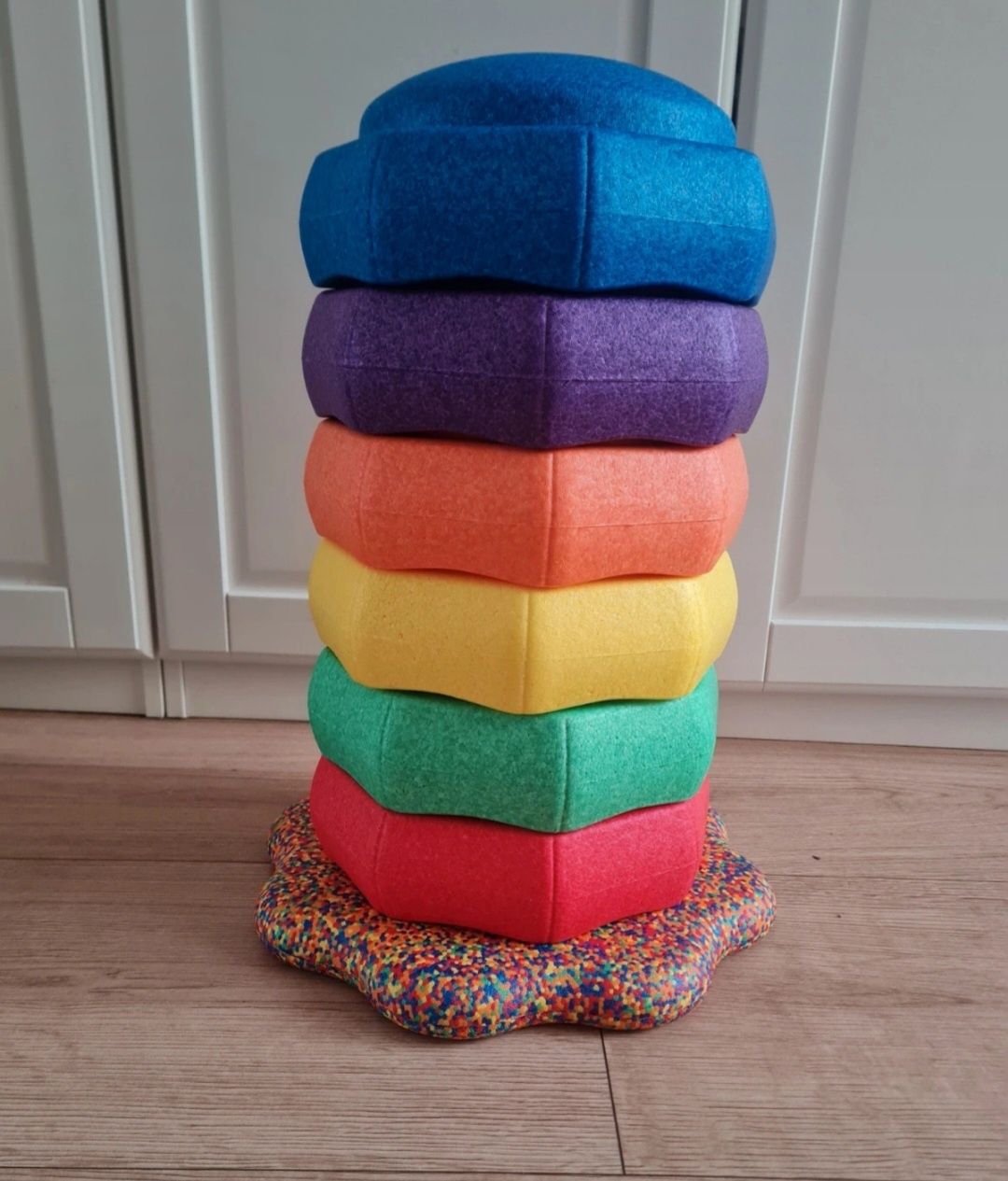 Dyski kamienie ścieżka sensoryczna stepping stones balans