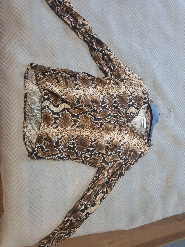 Koszula Reserved styl wężowy