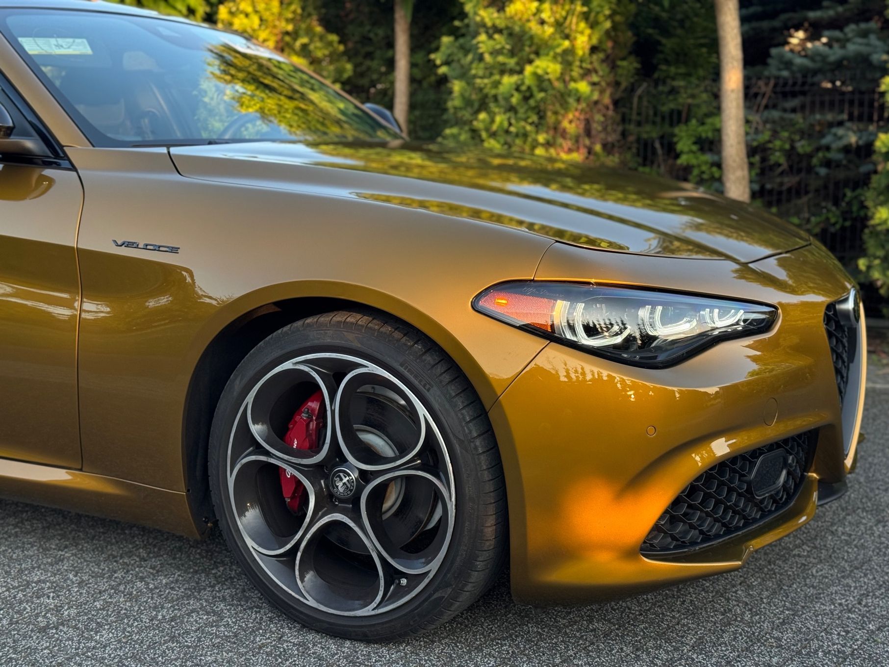 Alfa Romeo Giulia Veloce Ti Lift Q2 8900km Ocra GT Harman Led Radar Kamera