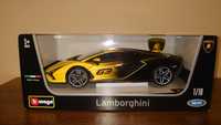 Bburago Lamborghini Sian FKP 37 Yellowstone Fade 1:18 Burago